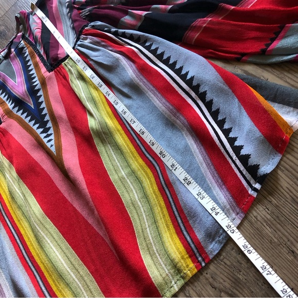 Anthropologie Blank London boho rainbow blouse - Picture 11 of 11